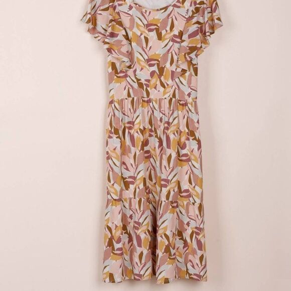 Indi & Cold Samantha Short Leaf Dress - Picture 7 of 8